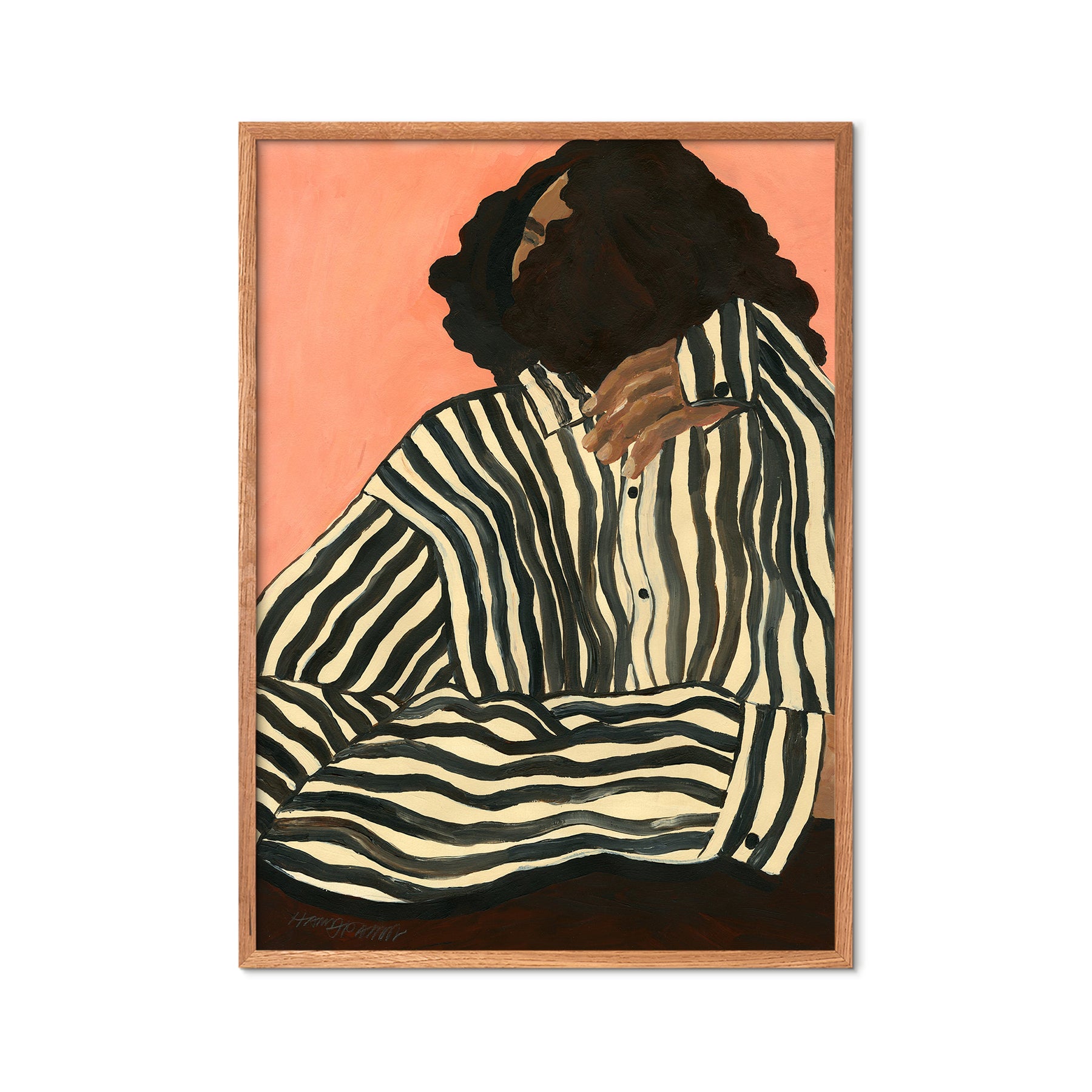 TPC x Hanna Peterson Serene Stripes plakat